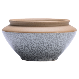 办公室绿植家用室内桌面盆栽多肉盆创意陶瓷发财树绿萝蝴蝶兰花盆