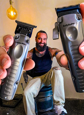 芭比丽丝FXONE换电池油头电推剪专业渐变雕刻推子理发器发廊剃头