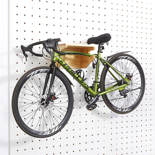 木工小舅 洞洞板配件单车停车架 自行车公路车骑行装备挂车架挂墙