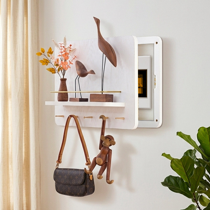 木工小舅 现代简约电表箱装饰画遮挡 2026新款强配电箱盖板画遮丑