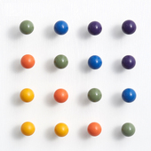 大孔洞洞板配件挂钩 彩色火柴棍