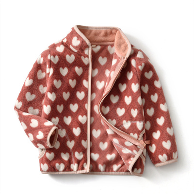 2025红色费尔岛加绒外套