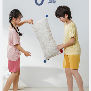 运动服薄款 短裤 男女童家居服 青少年短袖 2026儿童睡衣春夏季