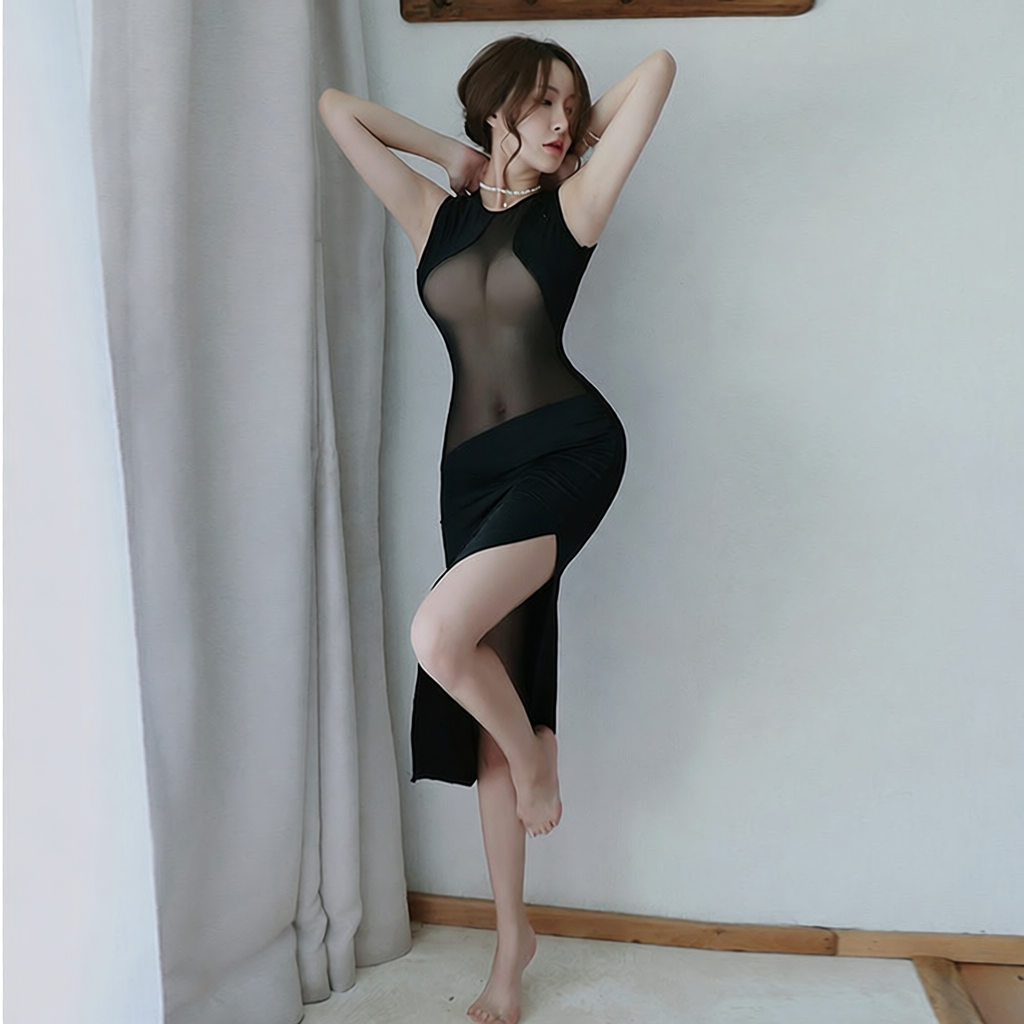 2026内衣女性感诱惑连衣裙长裙包裙夜店装1228