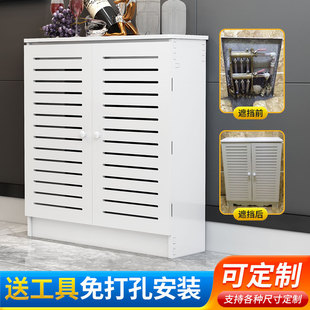 分水器遮挡柜创意管道地暖地热阀门弱电箱暖气片罩装饰遮挡柜箱