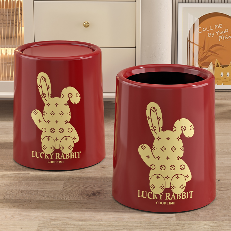 简约高颜值纸篓创意婚庆垃圾桶