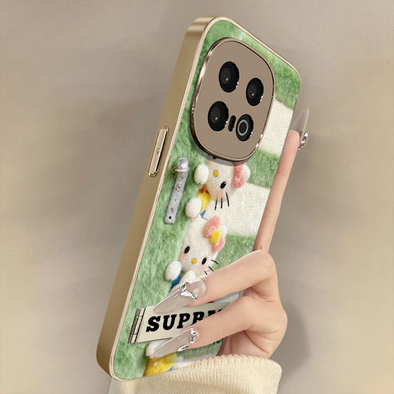 偷看kt猫适用于vivoiqoo15手机壳13新款12卡通neo11网红10可爱女高级8支架7全包防摔z10turbo小羊皮z9x保护套