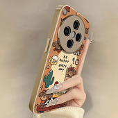 西部牛仔小狗适用于oppofindx9手机壳findx9pro新款 x8s卡通x7ultra可爱小羊皮x6网红x5好看a97男女A6高级支架