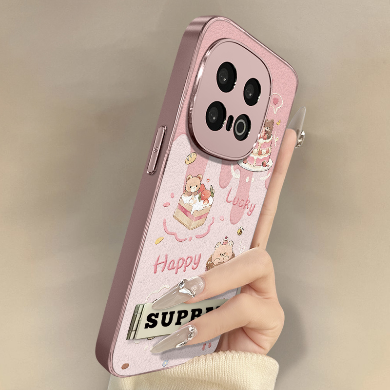 浙皇适用于vivoiqoo13手机壳12新款11卡通neo10可爱9女款8支架7全包6防摔z10turbo小羊皮z9x小熊蛋糕