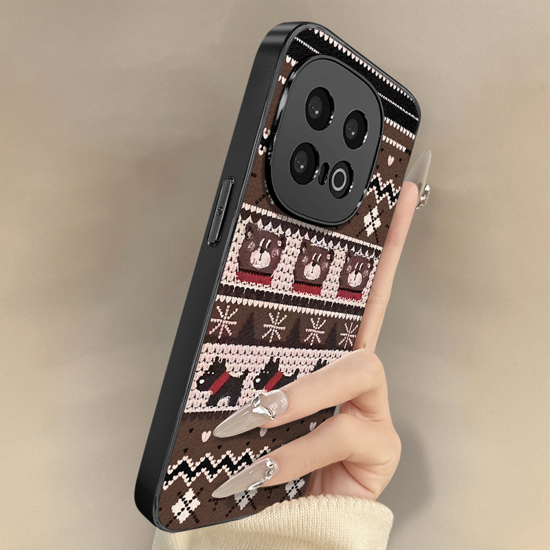 同框熊狗适用于vivoiqoo15手机壳新款13男女12可爱小羊皮11网红neo11好看10pro小众z10turbo高级z9x防摔支架