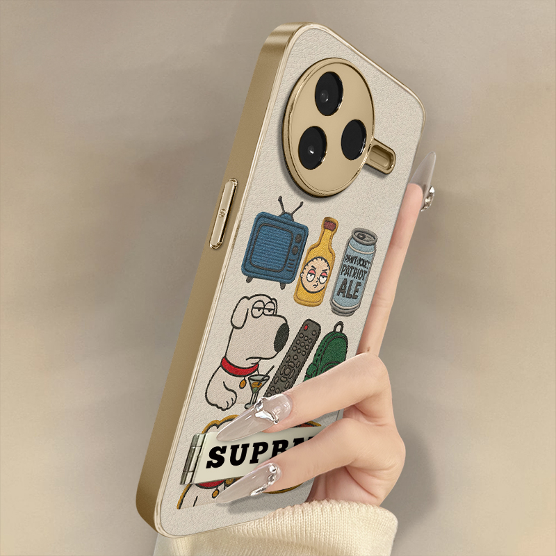 浙皇适用于红米k80手机壳k70e新款k60ultra高级k50可爱note14男女创意13防摔支架羊皮卡通网红12pro书包小狗