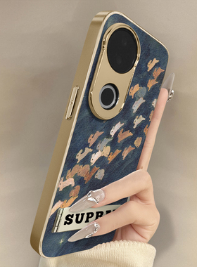 浙皇适用vivoS20Pro手机壳S19高级网红S18eS17t新款S16可爱女S15Pro电镀S12小羊皮S10全包防摔支架兔兔星河