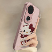 新春kt猫适用于vivos30手机壳s30promini新款 s20卡通s19可爱s18e小羊皮s17t网红s16好看s15男女高级防摔支架