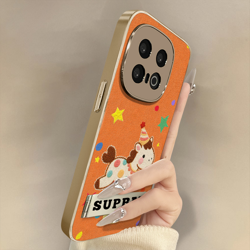 帽子小马适用于vivoiqoo15手机壳13新款12卡通neo11网红10可爱女高级8支架7全包防摔z10turbo小羊皮z9x保护套