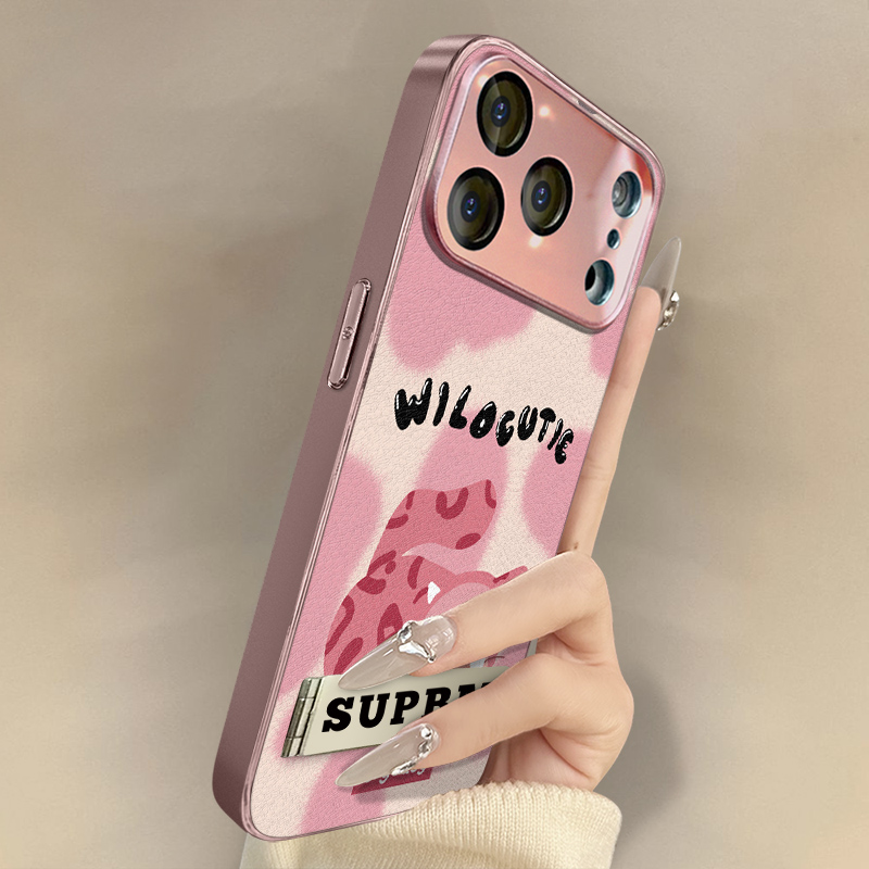 猫咪哭娃适用于苹果17手机壳iPhone16pro新款15plus卡通14网红13可爱12高级Air支架11全包8防摔7小羊皮保护套