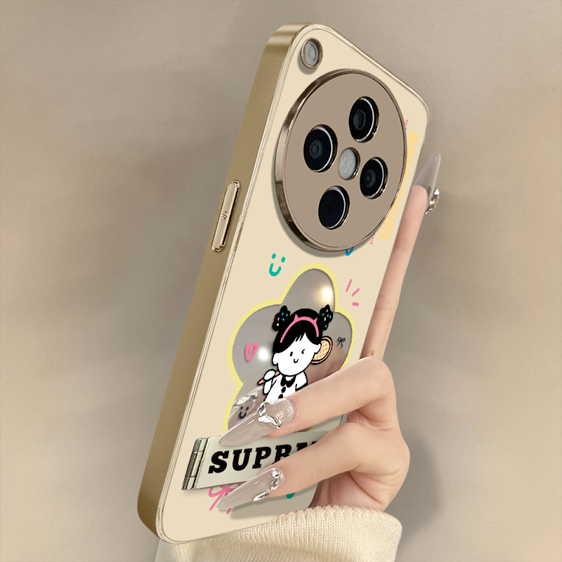 浙皇适用于oppofindx8手机壳x7ultra新款x6pro全包x5防摔a97补妆a93s支架a72电镀镜面a57可爱高级a2球拍女孩