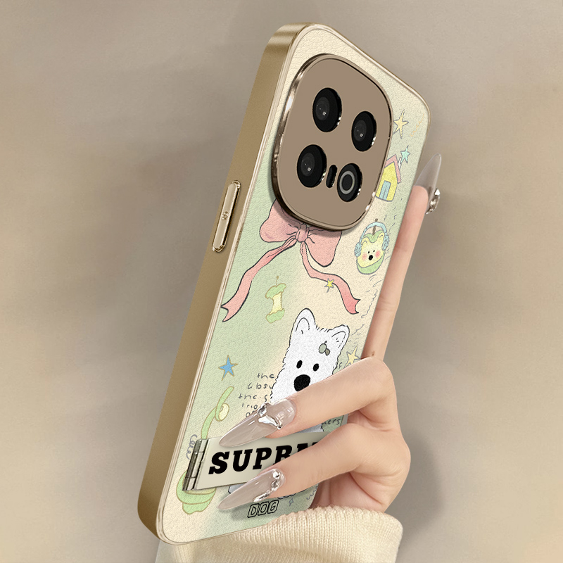浙皇适用于vivoiqoo13手机壳12新款11卡通neo10创意9女款8支架7全包6防摔z10turbo小羊皮z9x雪白小狗