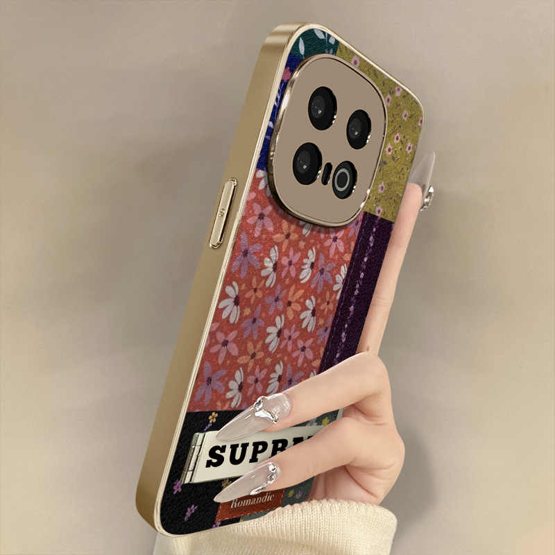 浙皇适用于vivoiqoo13手机壳12新款11秋冬neo10网红9轻奢高级感8支架7全包6防摔z10turbo小羊皮女z9x拼接碎花