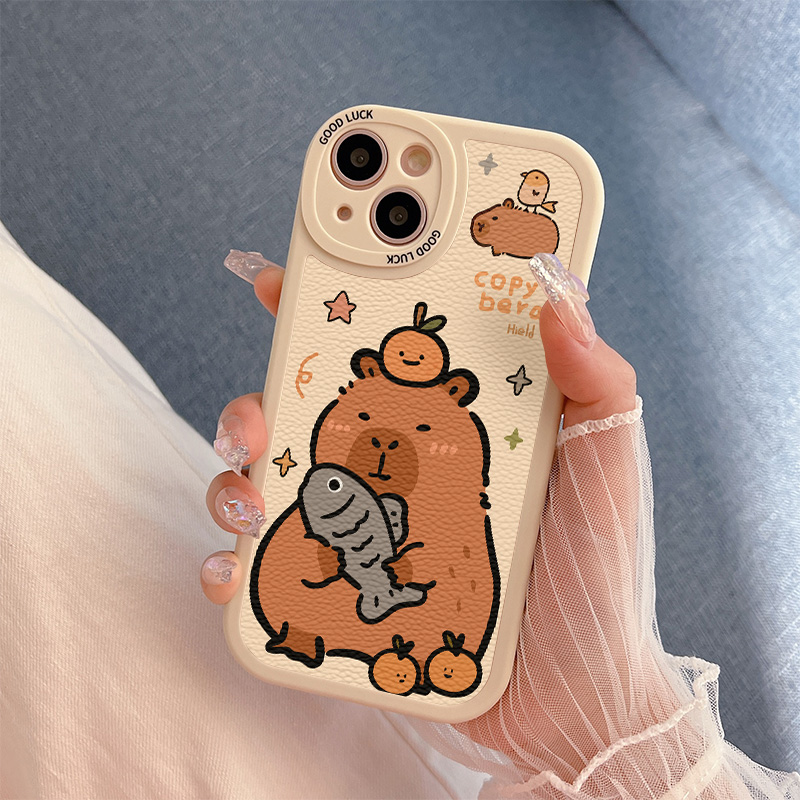 小胖妞 可爱 防摔 手机壳