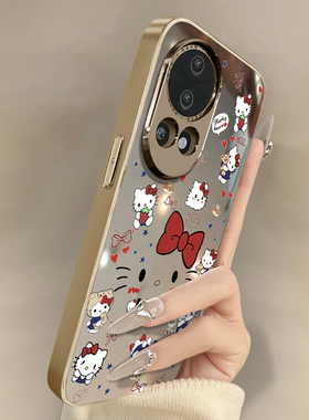 星星kt猫适用于华为nova15手机壳nova15pro新款15ultra卡通14网红可爱13女12se高级感11支架10电镀镜面保护套