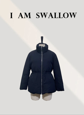 【南油实体店见主页】抽绳收腰鹅绒羽绒服