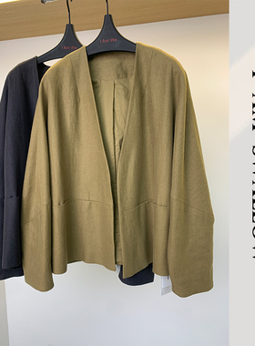 A/M Swallow2024新款棉麻外套2024130#5869