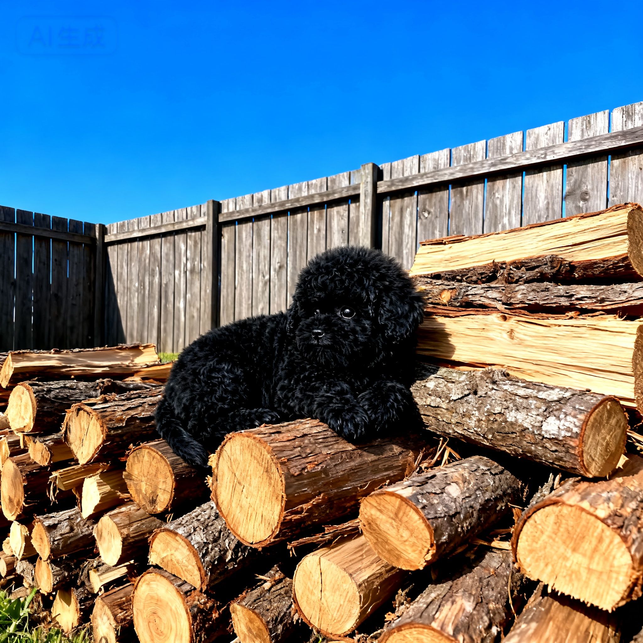 泰迪幼犬精品黑色贵宾犬纯黑小体