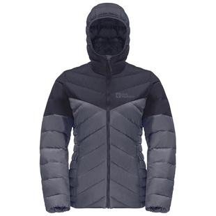 代购 wolfskin狼爪女士羽绒服防风防水保暖保暖外套连帽 Jack