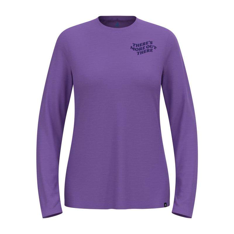 代购ODLO女士长袖运动衫抑菌防异味透气排湿亲肤柔软自然降温