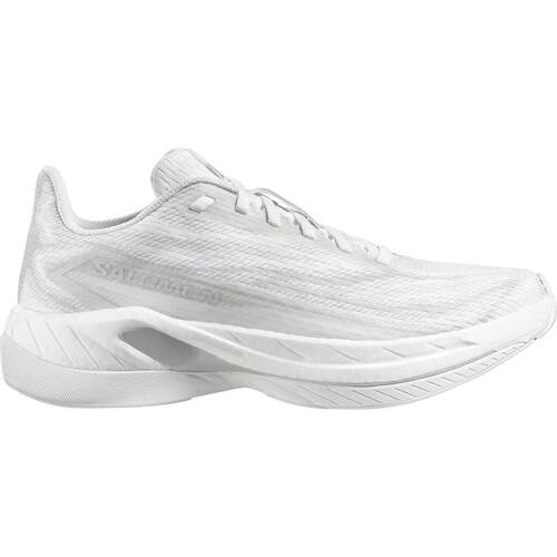 代购SALOMON萨洛蒙男士跑步鞋高缓震透气稳定支撑缓震跑鞋白色