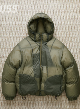 现货 ROA HIKING SMOOTH DOWN 无绗缝透明轻质保暖羽绒服24AW