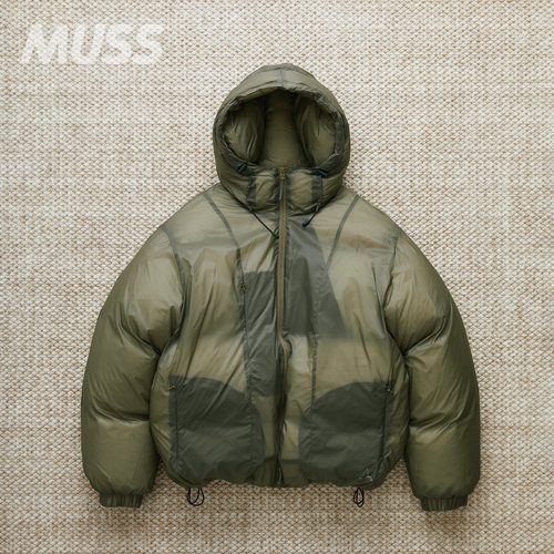 ROAHIKING透明轻质保暖羽绒服