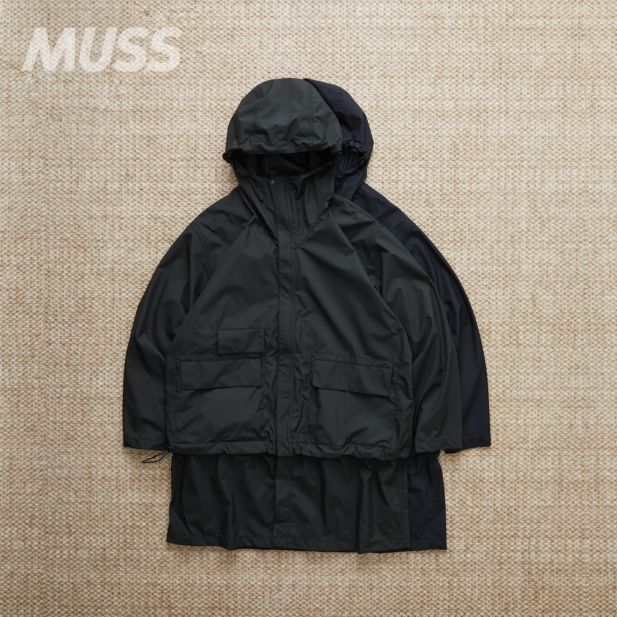 NANAMICA可拆卸连帽夹克