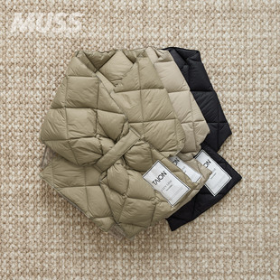 现货 TAION CITY DOWN SCARF 保暖百搭户外轻便羽绒围巾 25AW