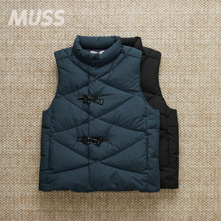 RECYCLED DOWN LIFE VEST菱缝机能羽绒马甲25AW 现货 JACKET