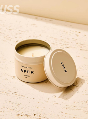 现货 APFR APOTHEKE FRAGRANCE日本天然手作便携持久旅行香薰蜡烛