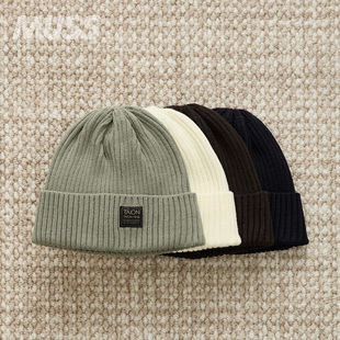 现货 TAION MILITARY KNIT CAP 简约保暖罗纹休闲复古针织帽 25AW