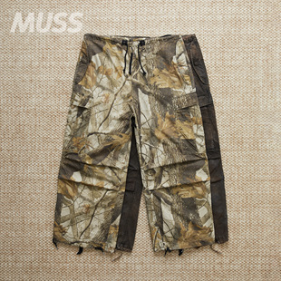 REALTREE 现货 裤 RIPSTOP 硫染迷彩工装 25AW ANACHRONORM