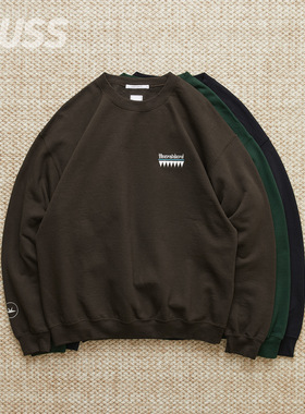 现货 LIBERAIDERS TRIBAL EMBROIDERY 锯齿刺绣休闲圆领卫衣