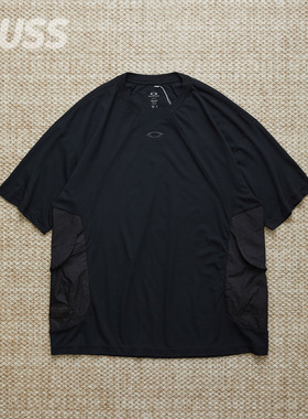 现货 OAKLEY FGL STEALTH TEE 凉感快干机能口袋弹性短袖T恤 26SS