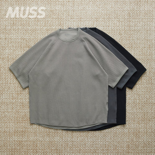 现货 GOLDWIN WF LIGHT TEE 华夫格防紫外线速干机能短袖T恤 26SS
