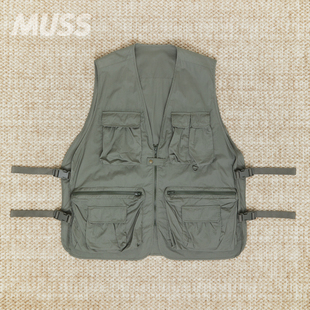 现货 FRESHSERVICE TYPEWRITER TACTICAL VEST多口袋战术背心马甲