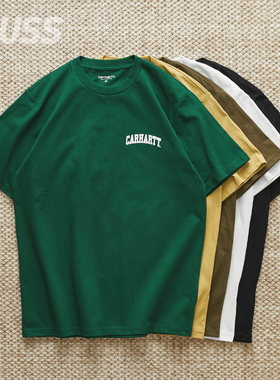 现货 CARHARTT WIP UNIVERSITY SCRIPT TEE卡哈特休闲LOGO短袖T恤