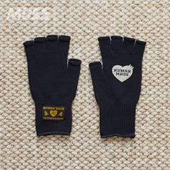 现货 HUMAN MADE MILITARY GLOVES 羊毛军事贴标爱心针织手套25AW