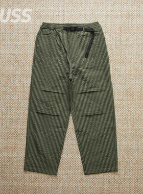 现货 GRAMICCI NORTHSIDE PLAID PANT 防水格纹泡泡纱休闲裤 25AW
