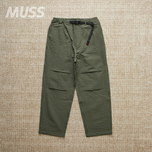 GRAMICCI 防水格纹泡泡纱休闲裤 NORTHSIDE PANT 25AW PLAID 现货