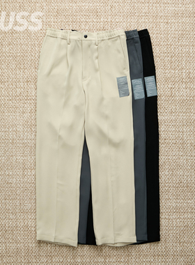 现货 N.HOOLYWOOD TROUSERS 日产军事线褶裥贴布抗皱休闲裤 25SS