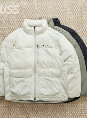 现货 OAKLEY SUPPLE PADDED 防水塔夫绸保暖机能棉服夹克 25AW