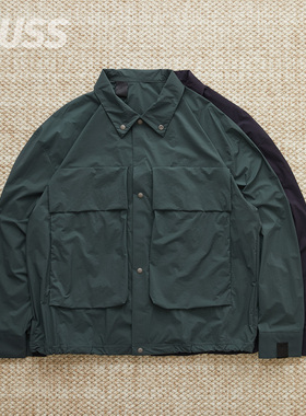 现货 N.HOOLYWOOD SHIRT BLOUSON 日产凉感机能户外口袋夹克 25SS