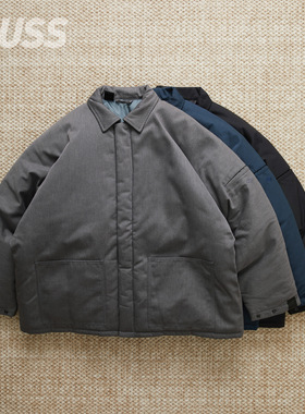 现货 N.HOOLYWOOD X DICKIES PUFFER 联名复古斜纹棉服夹克25AW